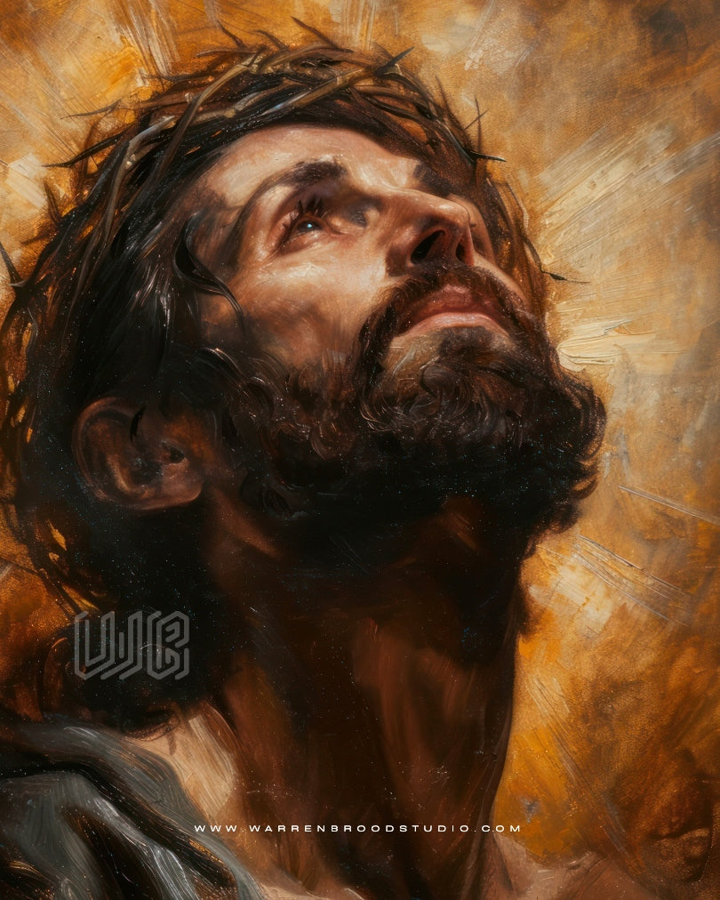 Christian Jesus Christ painting spiritual religious wall art for home decor