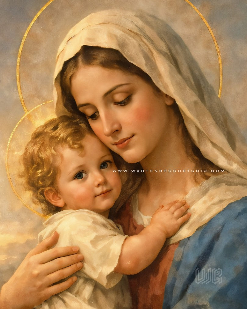 Christian Wall Art, Virgin Mary Wall Art, Mother Mary Wall Frame, Madonna and Child Wall Art, Baby Jesus Wall Art, Catholic Wall Art, Christian Home Decor, Religious Wall Art, Christian Framed Print, Sacred Mother Mary Artwork, Christian Wall Frames UAE, Religious Home Decor, Christian Gifts, Prayer Room Wall Art, Our Lady Wall Art, Catholic Home Decor, Christian Art Prints, Jesus and Mary Artwork, Premium Christian Wall Decor, Oak Wooden Frame Wall Art, Church Wall Decor, Christian Living Room Decor