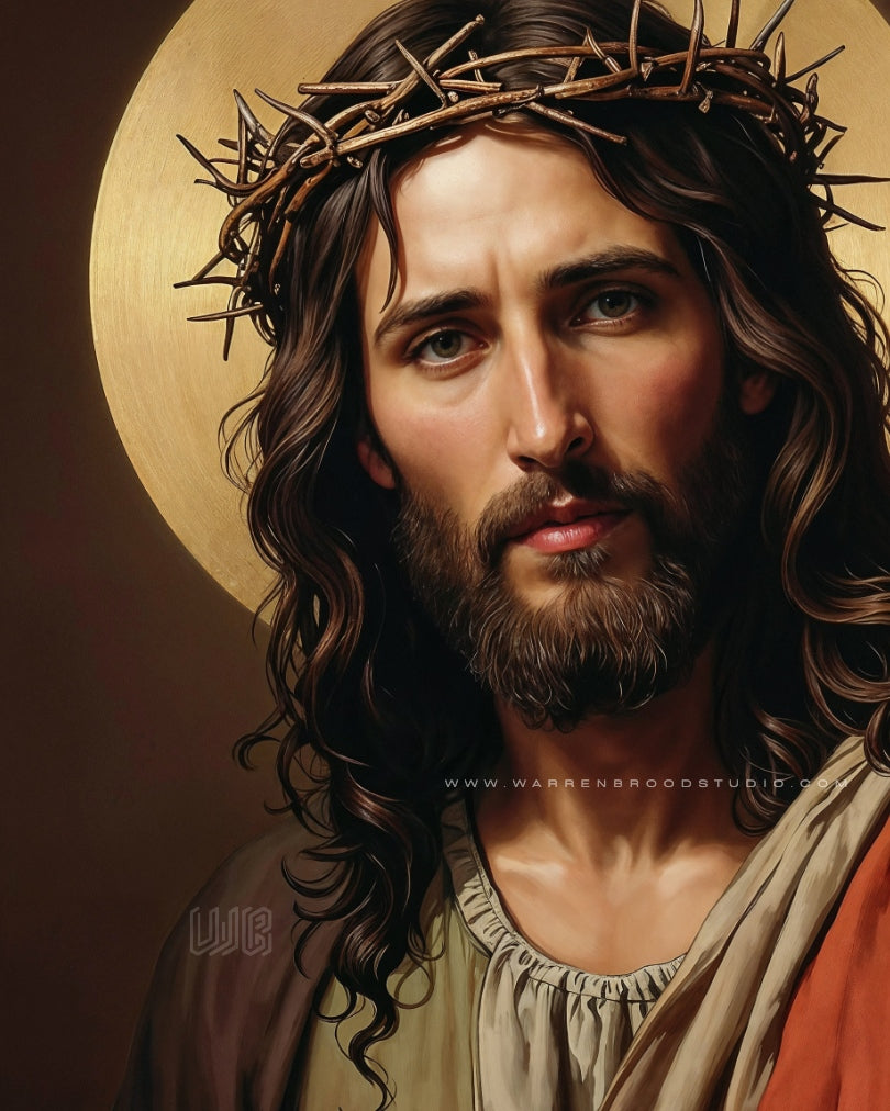 Jesus Christ religious painting classic Christian wall art Online