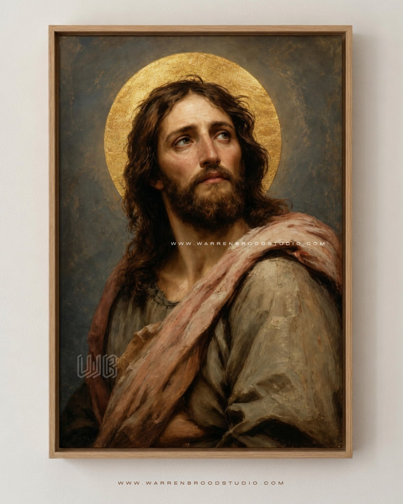 Christ the Redeemer Painting | Jesus Christ Christian Wall Art & Framed Print