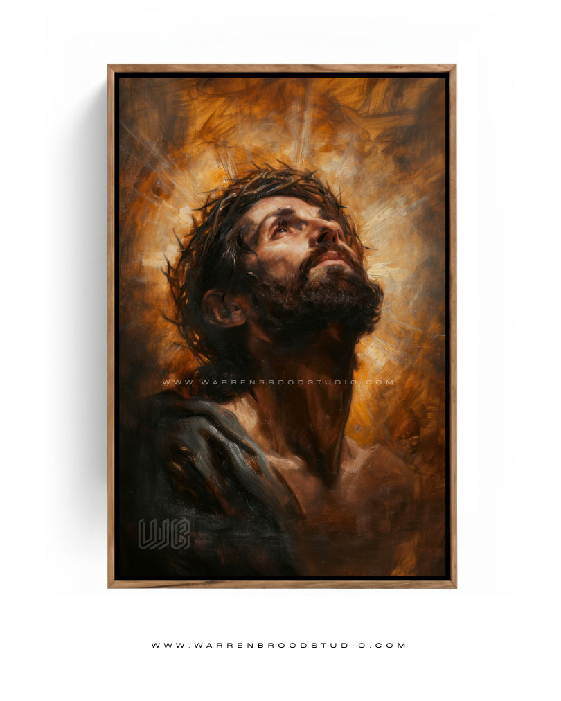 Christian Jesus Christ painting spiritual religious wall art for home decor